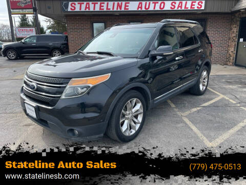 2013 Ford Explorer for sale at Stateline Auto Sales in South Beloit IL