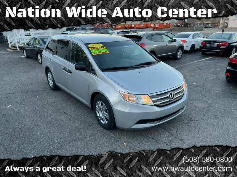 2013 Honda Odyssey for sale at Nation Wide Auto Center in Brockton MA