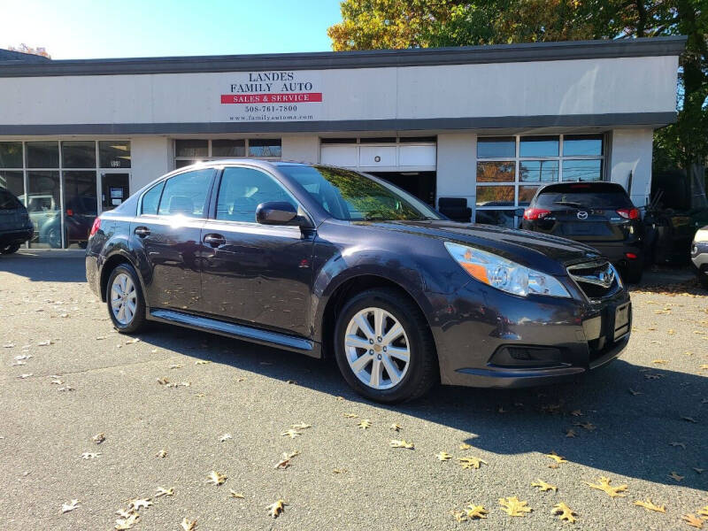 2011 Subaru Legacy for sale at Landes Family Auto Sales in Attleboro MA