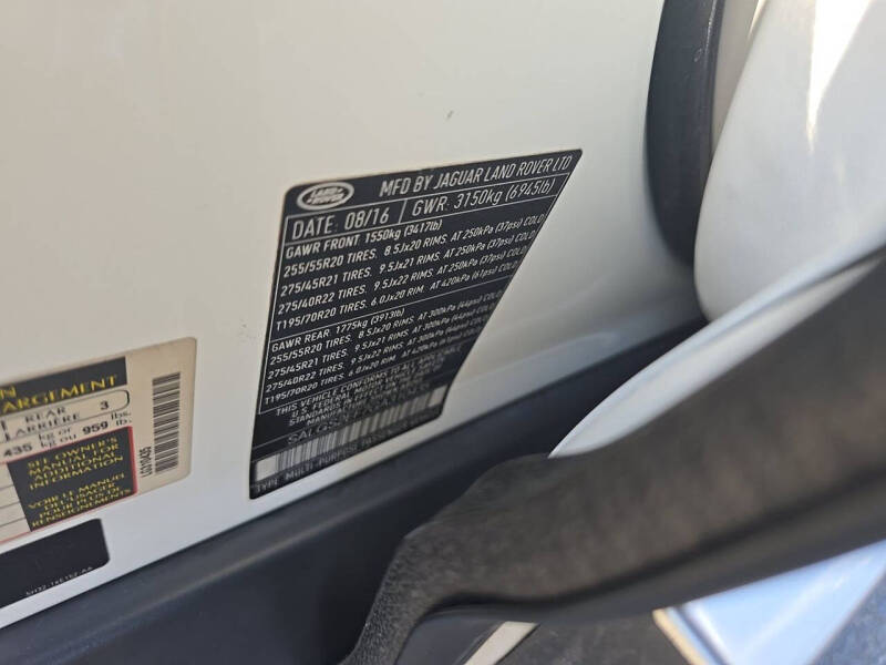 2016 Land Rover Range Rover Supercharged