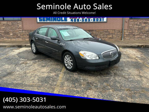 2009 Buick Lucerne for sale at Seminole Auto Sales in Seminole OK