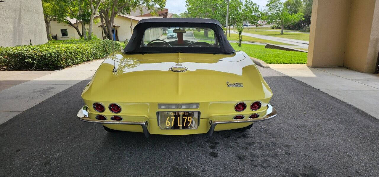 1967 Chevrolet Corvette Stingray for sale at FLORIDA CORVETTE EXCHANGE LLC in Hudson, FL