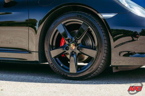 2016 Porsche Cayman Black Edition