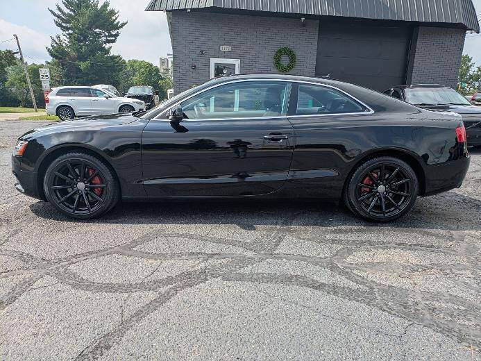 Black 2015 Audi A5 2.0T quattro Premium AWD 2.0T quattro Premium 2dr Coupe 8A 2