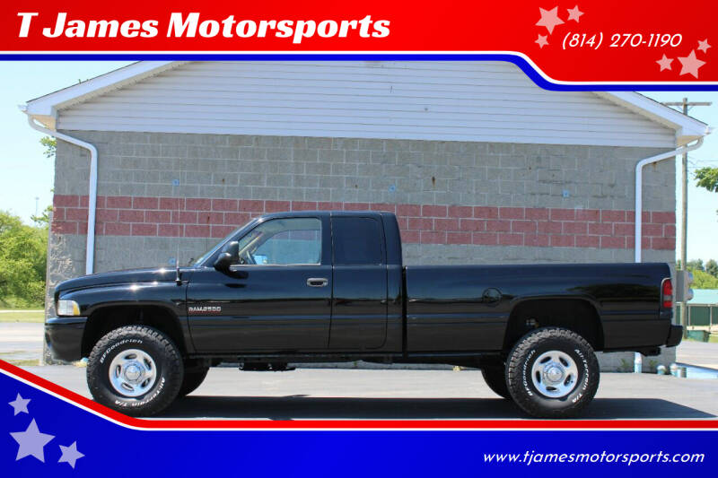 2001 Dodge Ram 2500 for sale at T James Motorsports in Gibsonia PA