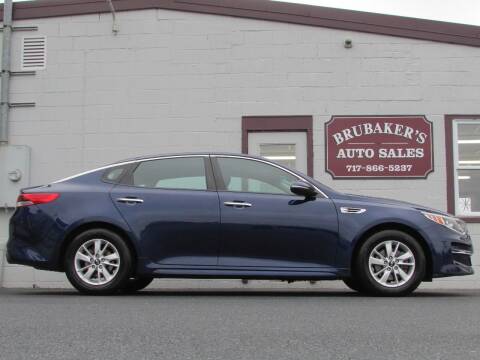 2017 Kia Optima for sale at Brubakers Auto Sales in Myerstown PA