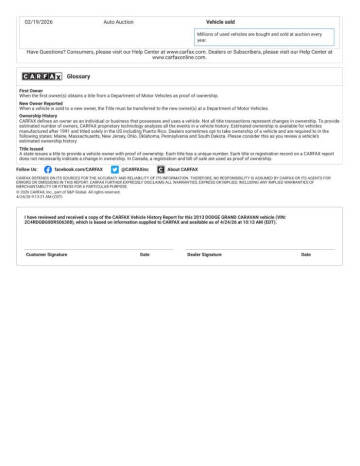 2013 Dodge Grand Caravan SE