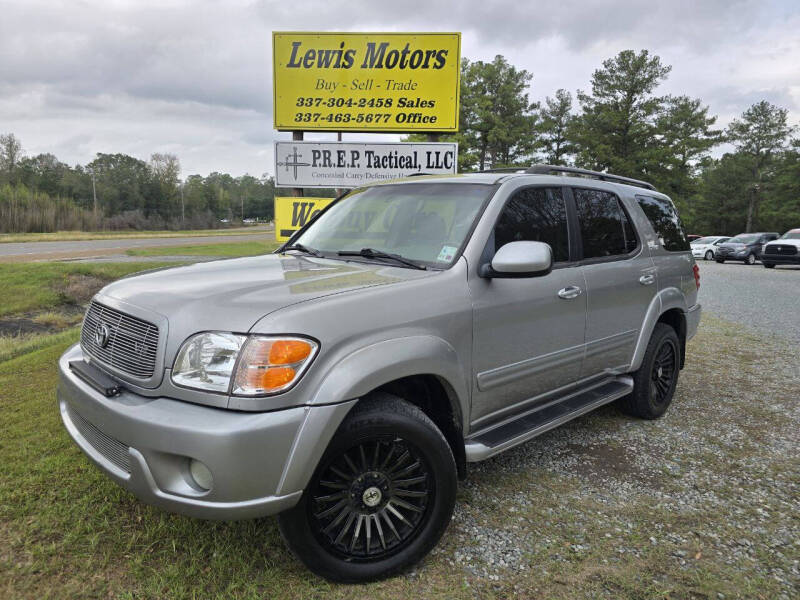 2004 Toyota Sequoia for sale at Lewis Motors LLC in Deridder LA