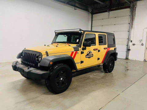 2014 Jeep Wrangler Unlimited for sale at Dream Motorworks in Addison IL