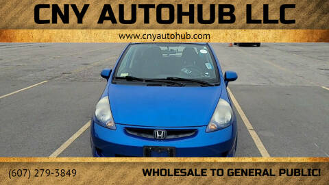 2008 Honda Fit for sale at Cny Autohub LLC in Dryden NY
