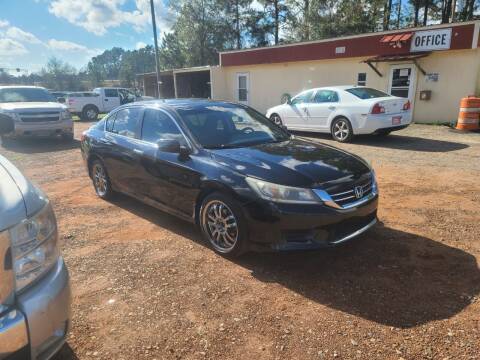 2014 Honda Accord for sale at Lakeview Auto Sales LLC in Sycamore GA