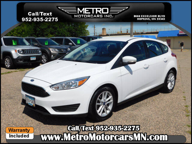 2017 Ford Focus for sale at Metro Motorcars Inc in Hopkins MN