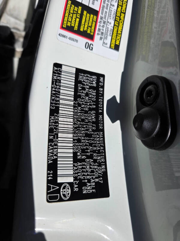 2018 Toyota Corolla LE