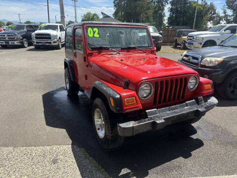 2002 Jeep Wrangler SE