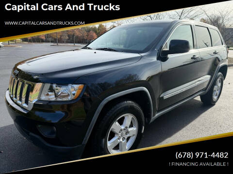 2012 Jeep Grand Cherokee for sale at Capital Cars and Trucks in Gainesville GA