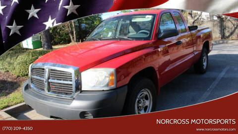 2006 Dodge Dakota for sale at NORCROSS MOTORSPORTS in Norcross GA