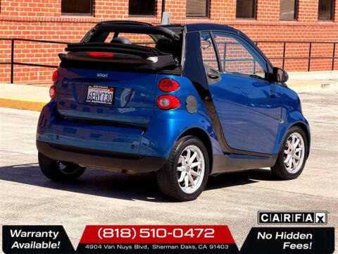2008 Smart fortwo passion cabrio