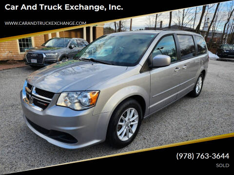 2016 Dodge Grand Caravan for sale at Car and Truck Exchange, Inc. in Rowley MA