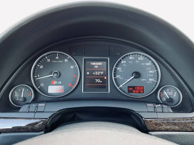Gray 2004 Audi S4 quattro AWD quattro 4dr Sedan 33