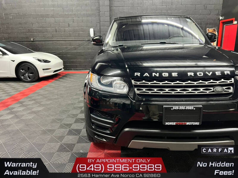 2017 Land Rover Range Rover Sport SE