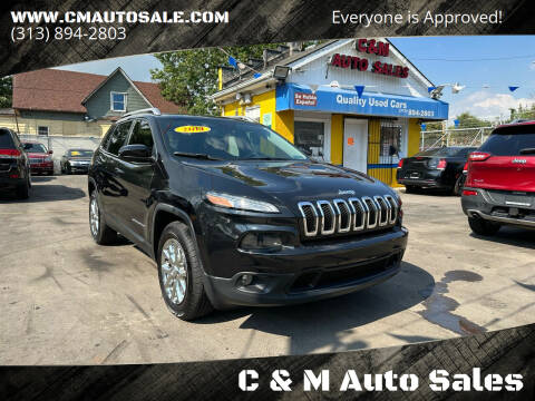 2014 Jeep Cherokee for sale at C & M Auto Sales in Detroit MI