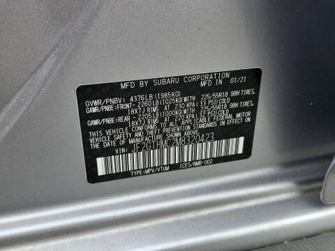 2021 Subaru Crosstrek Limited