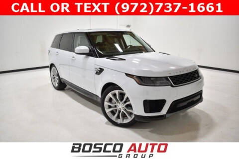 2020 Land Rover Range Rover Sport for sale at Bosco Auto Group in Flower Mound TX