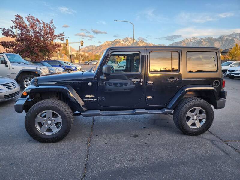 2015 Jeep Wrangler Unlimited for sale at UTAH AUTO EXCHANGE INC in Midvale UT