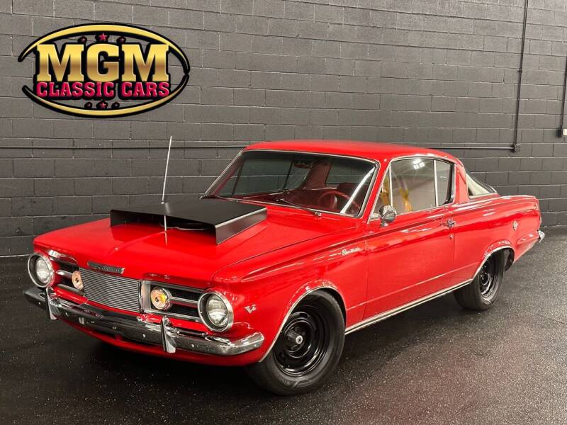 1964 Plymouth Barracuda for sale at MGM CLASSIC CARS in Addison IL