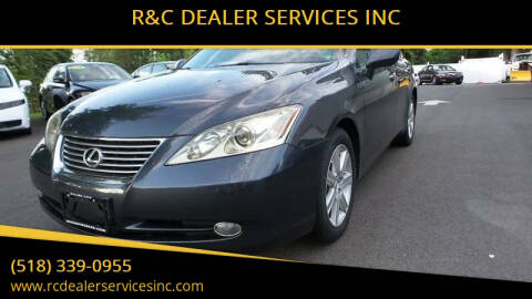 2007 Lexus ES 350 for sale at R&C DEALER SERVICES INC in Cohoes NY