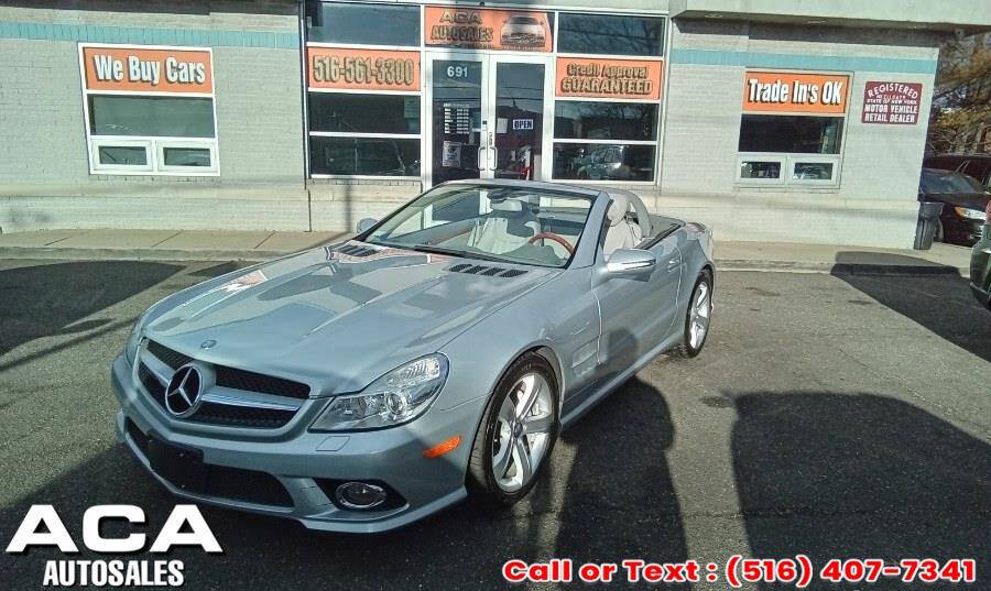 Silver 2009 Mercedes-Benz SL-Class SL 550 Convertible SL 550 2dr Convertible 1