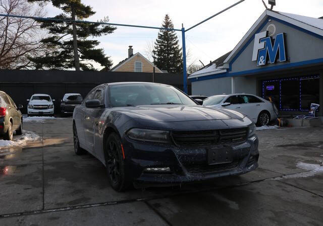 Blue 2017 Dodge Charger SXT AWD SXT 4dr Sedan 1