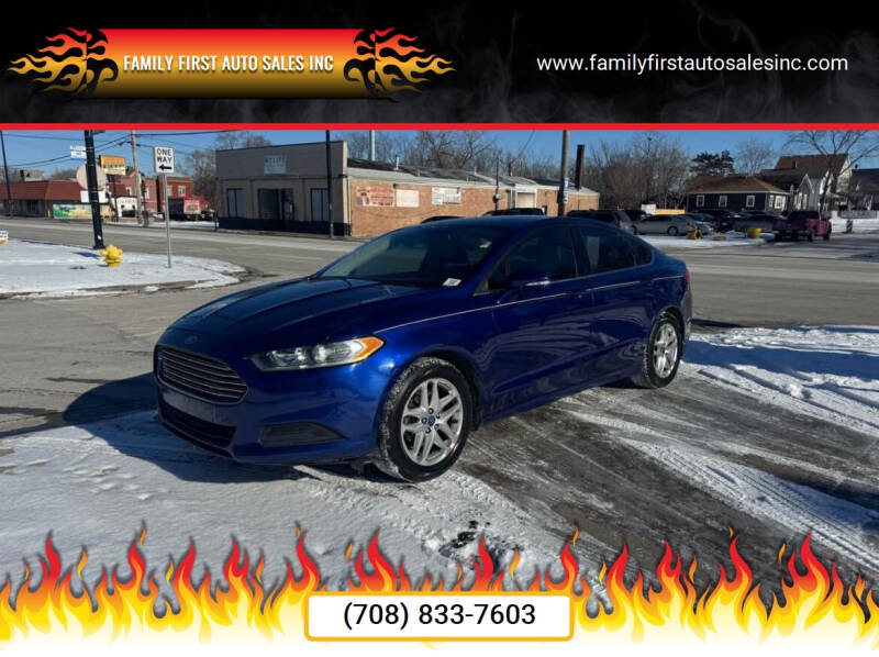 2013 Ford Fusion for sale at Family First Auto Sales Inc in Chicago Heights IL