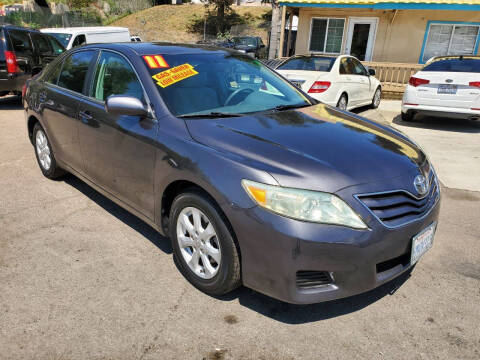 2011 Toyota Camry for sale at 1 NATION AUTO GROUP in Vista CA