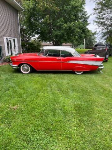 1957 Chevrolet Bel Air for sale at Classic Car Deals in Cadillac MI