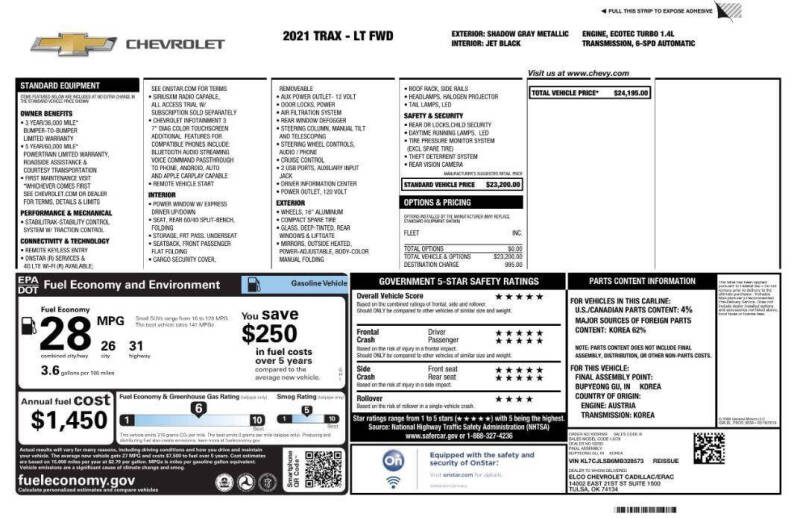 2021 Chevrolet Trax LT