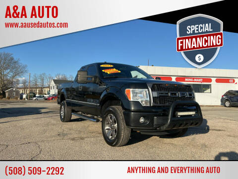 2013 Ford F-150 for sale at A&A AUTO in Fairhaven MA