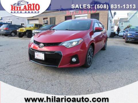 2014 Toyota Corolla for sale at Hilario's Auto Sales in Worcester MA