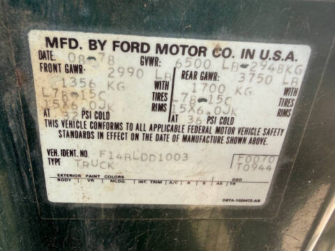 1979 Ford F-150