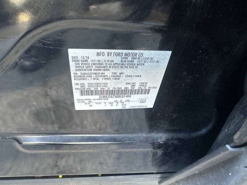 2019 Lincoln MKT Reserve