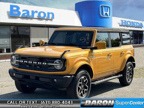 2021 Ford Bronco for sale at Baron Super Center in Patchogue NY