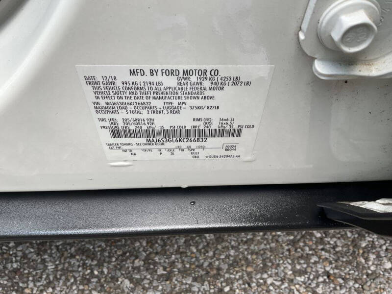 2019 Ford EcoSport SE