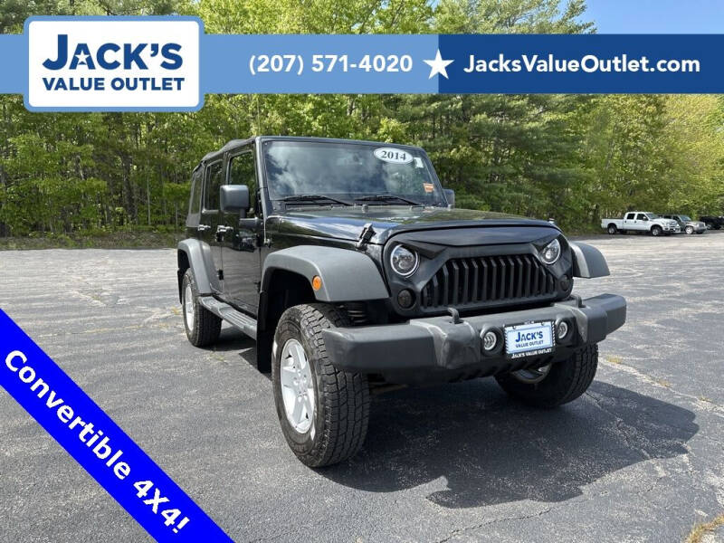 2014 Jeep Wrangler Unlimited for sale at Jack's Value Outlet in Saco ME
