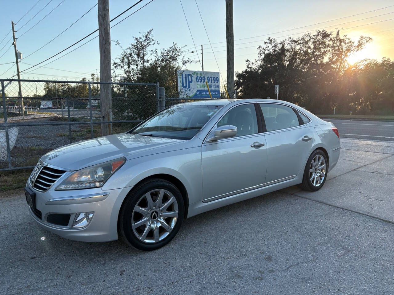 2011 Hyundai Equus for sale at Hobgood Auto Sales in Land O Lakes, FL