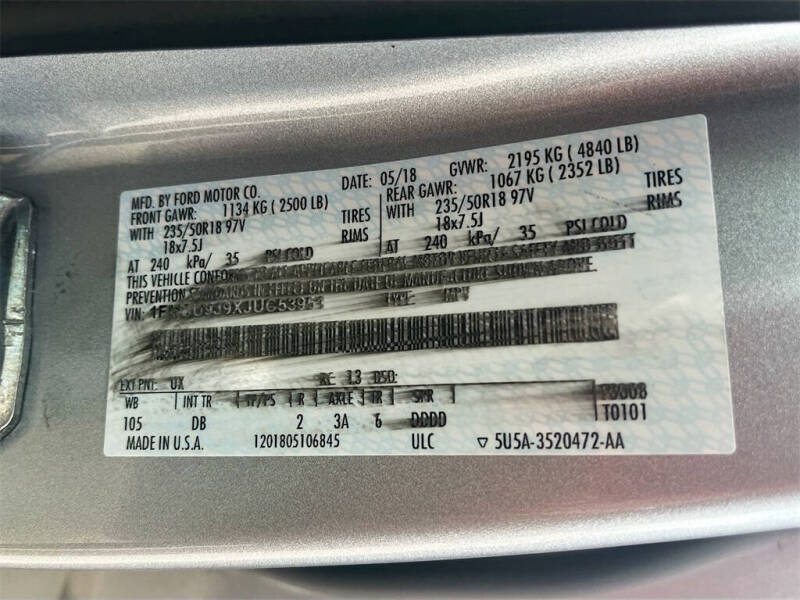 2018 Ford Escape Titanium