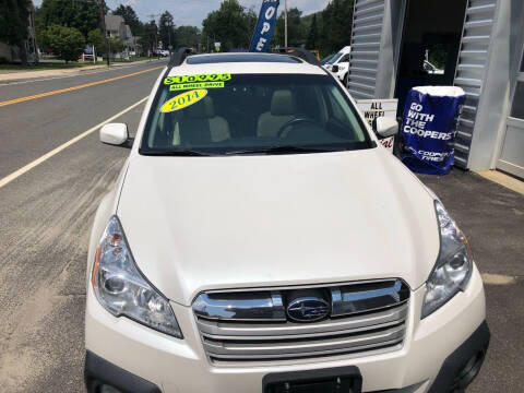 2014 Subaru Outback for sale at Northwest Auto LLC in North Canaan CT