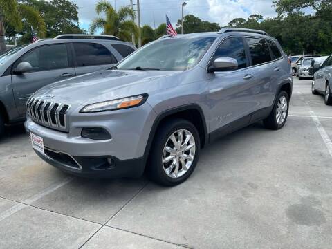 2014 Jeep Cherokee for sale at STEPANEK'S AUTO SALES & SERVICE INC. in Vero Beach FL