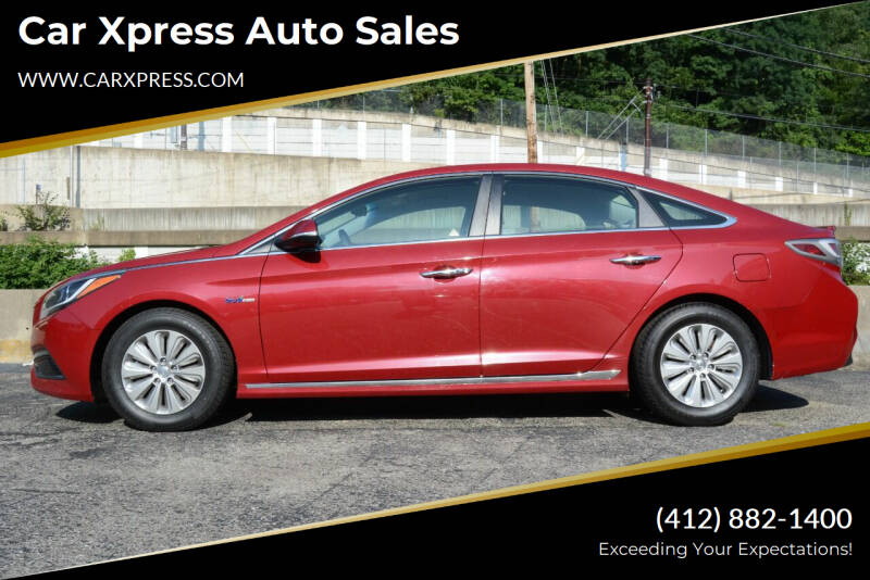 2016 Hyundai Sonata Hybrid for sale at Car Xpress Auto Sales in Pittsburgh PA