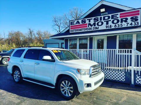 2008 Toyota Sequoia for sale at EASTSIDE MOTORS in Tulsa OK