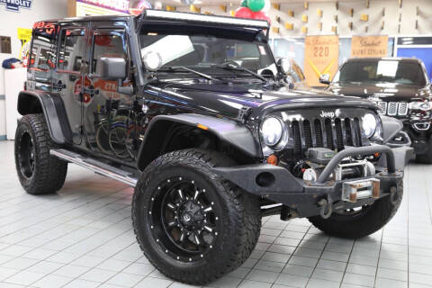 2012 Jeep Wrangler Unlimited for sale at Windy City Motors ( 2nd lot ) in Chicago IL